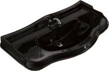 Раковина с консолью Kerasan Retro 105004 nero*1