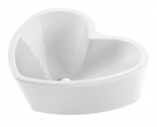 Раковина накладная Sanita Luxe Love is White LOVSLWB01 Раковина накладная Sanita Luxe Love is White LOVSLWB01