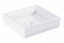 Раковина накладная (41x41) Grohe Cube Ceramic 39482 00H (3948200H) Раковина накладная (41x41) Grohe Cube Ceramic 39482 00H (3948200H)