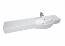 Раковина правая Акватон Hotel B 1A710331PI01R Раковина правая Акватон Hotel B 1A710331PI01R