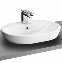 Раковина, 60 см, овал, отверстием под смеситель, с переливом Vitra Metropole 5943B003-0001