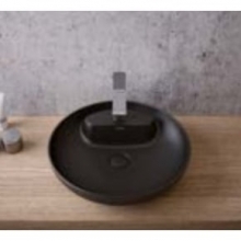 Раковина-чаша, круглая, 50 см, черная, матовая Vitra Memoria 5880B483-0041