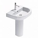 Раковина+пьедестал Duravit Happy D 0417650000+0863860000