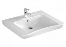 Раковина с отверстием для смесителя, без перелива, 65 см Vitra 5291B003-0041 Раковина с отверстием для смесителя, без перелива, 65 см Vitra 5291B003-0041