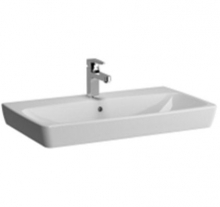 Раковина с переливом, 80 см, (глазурь) Vitra Metropole 5663B003-0973