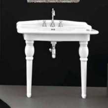 Раковина-консоль белая 92х58 + крепеж ArtCeram Hermitage HEL005 01;00 3F