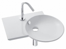 Раковина с левым крылом Jacob Delafon Formilia Spherik E4500-00 Раковина с левым крылом Jacob Delafon Formilia Spherik E4500-00