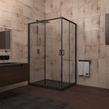 Душевой уголок Veconi Rovigo RV14-10080PR-01-19C1 Душевой уголок Veconi Rovigo RV14-10080PR-01-19C1