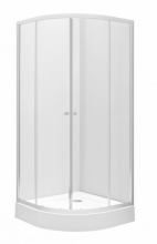 Душевой уголок полукруглый Kolo First 80 см (прозрачное стекло) ZKPG80222003 Душевой уголок полукруглый Kolo First 80 см (прозрачное стекло) ZKPG80222003