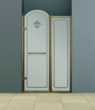 Душевая дверь в нишу Cezares RETRO-B-11-120-PP-G-R Душевая дверь в нишу Cezares RETRO-B-11-120-PP-G-R