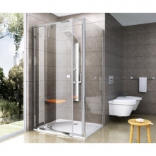 Стенка для душевой кабины Ravak Pivot PPS-90 белый+Transparent 90G70100Z1