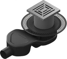 Душевой трап Berges Wasserhaus Zentrum Antik 100х100 09 03 64 Душевой трап Berges Wasserhaus Zentrum Antik 100х100 09 03 64