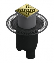 Душевой трап Berges Wasserhaus Platz Antik 150х150 09 20 61 Душевой трап Berges Wasserhaus Platz Antik 150х150 09 20 61