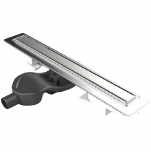 Душевой лоток Berges Wasserhaus C1 Norma 900 (в стену) 090140 матовый хром Душевой лоток Berges Wasserhaus C1 Norma 900 (в стену) 090140 матовый хром