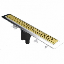 Душевой лоток Berges Wasserhaus B1 Antik 600 (в пол) 092024 золото глянец Душевой лоток Berges Wasserhaus B1 Antik 600 (в пол) 092024 золото глянец