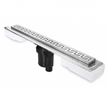 Душевой лоток Berges Wasserhaus B1 Antik 800 (в пол) 091026 хром глянец Душевой лоток Berges Wasserhaus B1 Antik 800 (в пол) 091026 хром глянец