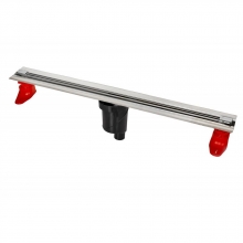 Душевой лоток Berges Wasserhaus Super Slim 800 (в пол) 091054 хром глянец