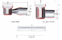 Душевой канал ACO ShowerDrain 413639 Душевой канал ACO ShowerDrain 413639
