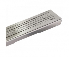 Накладная панель 90 см Tece ТЕСЕdrainline quadratum 600951 матовый хром Накладная панель 90 см Tece ТЕСЕdrainline quadratum 600951 матовый хром