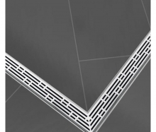 Решетка угловая TECE 611210