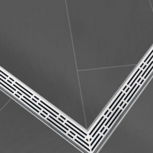 Решетка угловая для слива 1500х1500 мм TECE 611510