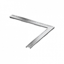 Решетка угловая 1200х1200 мм TECE 611211