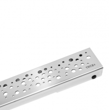 Накладная панель 100 см Tece ТЕСЕdrainline drops 601031 матовый хром Накладная панель 100 см Tece ТЕСЕdrainline drops 601031 матовый хром