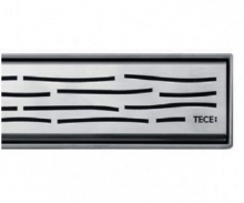 Накладная панель 90 см Tece ТЕСЕdrainline organic 600961 матовый хром Накладная панель 90 см Tece ТЕСЕdrainline organic 600961 матовый хром