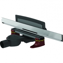 Душевой лоток Berges Wasserhaus WALL 1000 (в стену) 090157 матовый хром