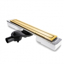 Душевой лоток Berges Wasserhaus TOP Stark 700 (в стену) 092150 золото