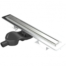 Душевой лоток Berges Wasserhaus B1 Keramik 800 (в стену) 090119 матовый хром Душевой лоток Berges Wasserhaus B1 Keramik 800 (в стену) 090119 матовый хром