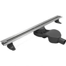 Душевой лоток Berges Wasserhaus Super Slim 1000 (в стену) 090155 матовый хром Душевой лоток Berges Wasserhaus Super Slim 1000 (в стену) 090155 матовый хром