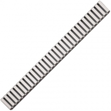 Водоотводящая решетка AlcaPlast LINE-650м (650 мм) матовая