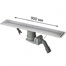 Душевой лоток с сифоном и решеткой Viega Visign ER1 800 мм 619060 Душевой лоток с сифоном и решеткой Viega Visign ER1 800 мм 619060