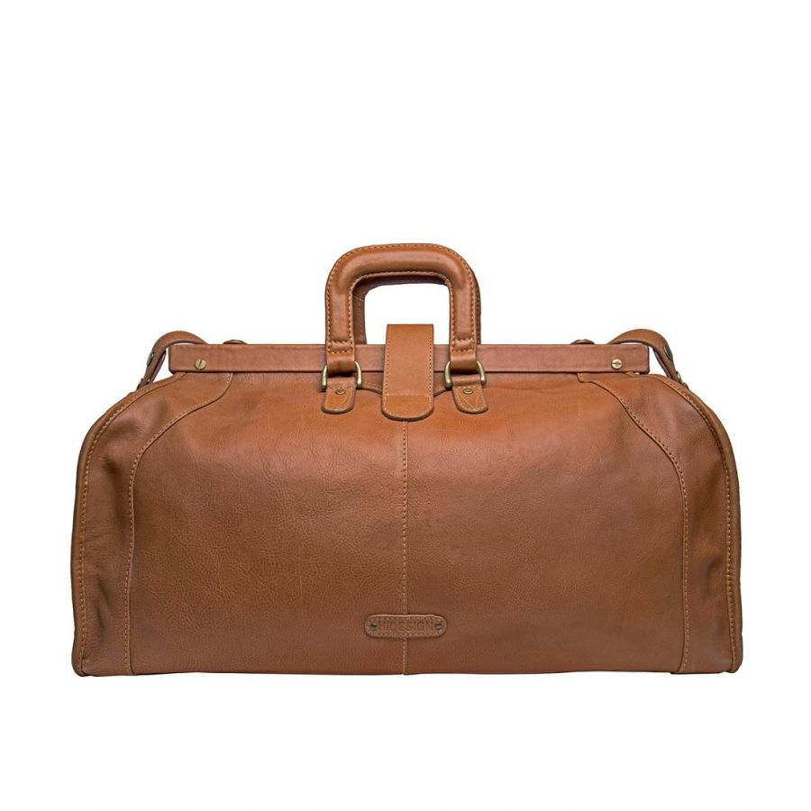 Кожаный саквояж HIDESIGN Safari Tan