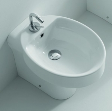 Биде напольное без ободка Kerasan Cento 3520bi*1