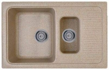 Кухонная мойка Whinstone Луара (C09) бежевая Кухонная мойка Whinstone Луара (C09) бежевая