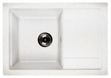 Кухонная мойка Whinstone Мунго 760 (B27) белая Кухонная мойка Whinstone Мунго 760 (B27) белая