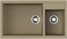 Мойка для кухни Omoikiri Tedori 86-2-LB-CH 4993937 Мойка для кухни Omoikiri Tedori 86-2-LB-CH 4993937