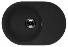 Кухонная мойка Whinstone ???Ронда 760 (B28) черная Кухонная мойка Whinstone ???Ронда 760 (B28) черная