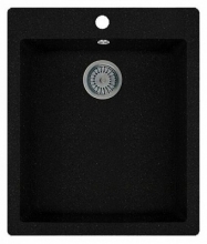 Кухонная мойка Whinstone ???Аркус 420 (РИВА А10) черный Кухонная мойка Whinstone ???Аркус 420 (РИВА А10) черный