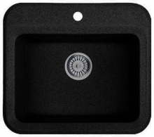 Кухонная мойка Whinstone Галлон (A13) черный металлик Кухонная мойка Whinstone Галлон (A13) черный металлик