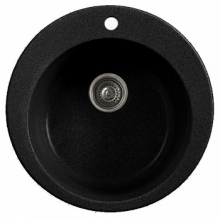 Кухонная мойка Whinstone Гамма А01 черный металлик Кухонная мойка Whinstone Гамма А01 черный металлик