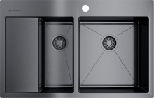 Мойка для кухни Omoikiri Akisame 78-2-GM-R 4973102 Мойка для кухни Omoikiri Akisame 78-2-GM-R 4973102