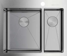 Мойка для кухни Omoikiri Akisame 60-2-IN-L 4993775 Мойка для кухни Omoikiri Akisame 60-2-IN-L 4993775