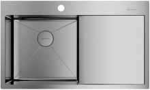 Мойка для кухни Omoikiri Akisame 86-IN-L 4993760 Мойка для кухни Omoikiri Akisame 86-IN-L 4993760