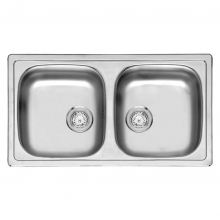 Мойка кухонная Reginox Beta R20 (780x430) ^ Lux 2393