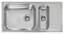 Мойка кухонная Reginox Minister R25 (1000х500) Lux реверсивная 44073