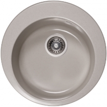 Мойка гранитная Ganzer ? 48 см (светло-беж.) GZ48001В