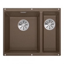 Кухонная мойка Blanco Subline 340/160-U (чаша слева) 523555 Кухонная мойка Blanco Subline 340/160-U (чаша слева) 523555